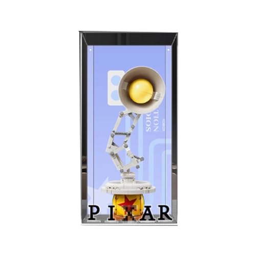 Acryl Displaybox Kompatibel mit Lego 21357 Kleine Tischlampe zum Sammeln und Schützen von Displays, Klar, 30 x 24,9 x 39,9 cm (Modell nicht im Lieferumfang enthalten) (Option 2) von XINPENGD