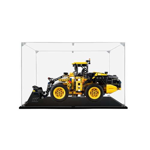 Acryl-Displaybox für Lego 42209 Loader Before Christmas Modell, transparente staubdichte Vitrine, Aufbewahrungsbox, kompatibel mit Lego 42209 Modell (3 mm) von XINPENGD