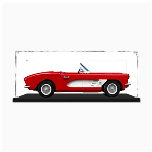 Acryl-Displaybox kompatibel mit Lego 10321 Auto zum Sammeln und Schützen von Displays, transparent, 34,8 x 19,8 x 15 cm (Modell nicht im Lieferumfang enthalten) (Transparent + 3 mm) von XINPENGD
