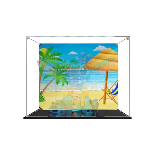 Acryl-Displaybox kompatibel mit Lego 43249 zum Sammeln und Schützen von Displays, transparent, 39,9 x 19,8 x 24,9 cm (Modell nicht im Lieferumfang enthalten) (Option 2) von XINPENGD