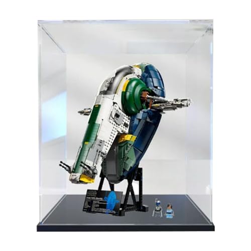 Acryl Displaybox kompatibel mit Lego 75409 Raumschiff zum Sammeln und Schützen von Displays klar 45,0 x 34,8 x 49,8 cm (Modell nicht enthalten) (Option 1) von XINPENGD
