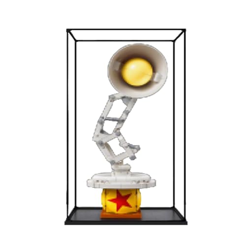 Acryl-Vitrine kompatibel mit Lego 21357 Kleine Tischlampe zum Sammeln und Schützen von Displays, transparent, 19,8 x 19,8 x 39,9 cm (Modell nicht im Lieferumfang enthalten) (Option 5) von XINPENGD
