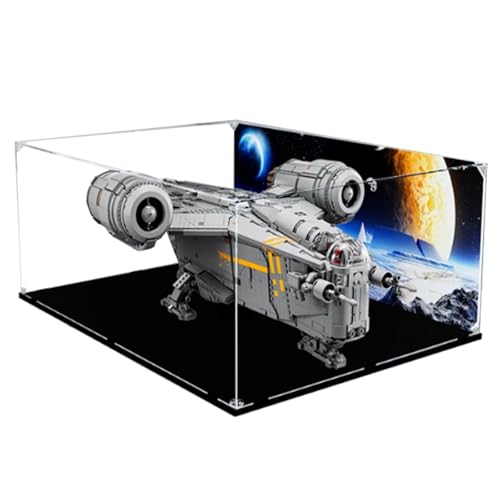 Acryl-Vitrine kompatibel mit Lego 75331 zum Sammeln und Schützen von Displays, transparent, 79,8 x 59,9 x 30,0 cm (Modell nicht im Lieferumfang enthalten) (Option 2) von XINPENGD