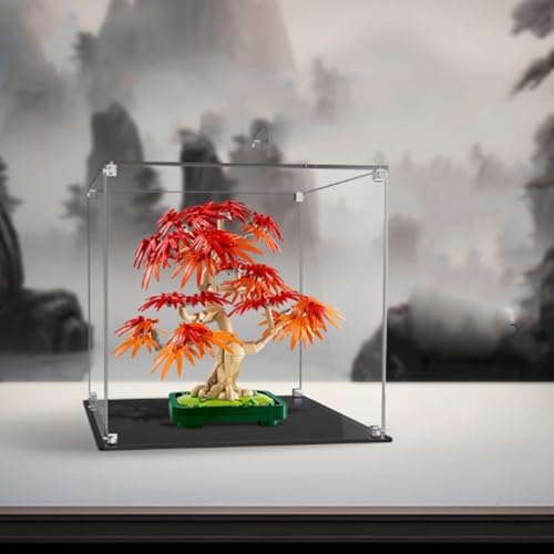 Acrylvitrine kompatibel mit Lego 10349/10348 zum Sammeln und Schützen von Displays, transparent, 25 x 25 x 25 cm (Modell nicht im Lieferumfang enthalten) (3 mm) von XINPENGD