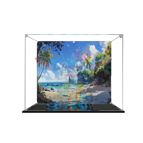 Display-Box aus Acryl, kompatibel mit Lego 43249, zum Sammeln und Schützen von Displays, transparent, 15,7 x 7,8 x 9,8 Zoll (Modell nicht im Lieferumfang enthalten) (Option 3) von XINPENGD