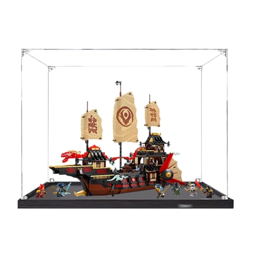 Display-Box aus Acryl, kompatibel mit Lego 71848, The Temple Reward Number, zum Sammeln und Schützen von transparenten Bildschirmen, 70 x 29 x 50 cm (Modell nicht im Lieferumfang enthalten von XINPENGD