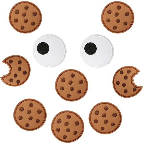 XINSUO Keks AufnäHer Cookie Patches, Cookie AufnäHer, Cookies Kekse Bestickter Stoffaufkleber, AufnäHer KrüMelchen AufnäHer Zum AufbüGeln Kann An Kleidung, Taschen Usw XINSUO Keks AufnäHer Cookie Patches, Cookie AufnäHer, Cookies Kekse Bestickter Stoffaufkleber, AufnäHer KrüMelchen AufnäHer Zum AufbüGeln Kann An Kleidung, Taschen Usw von XINSUO
