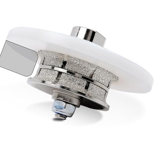 Double Pencil Round Grinding Wheel Diamond Hand Profiler - 20mm Edge Shaping Router Bits for Granite Quartz Marble & Stone Kitchen Worktops Double Pencil Round Grinding Wheel Diamond Hand Profiler - 20mm Edge Shaping Router Bits for Granite Quartz Marble & Stone Kitchen Worktops von XINXING MARINE