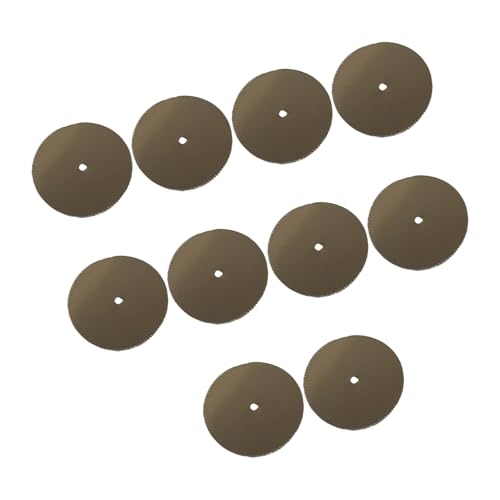 10-teiliges Edelstahl-Kreissägenschneider-Set, 16/18/22/25/32 mm, Holzbearbeitungs-Trennscheiben für Holzbearbeitung, Drehwerkzeug von XINYIN