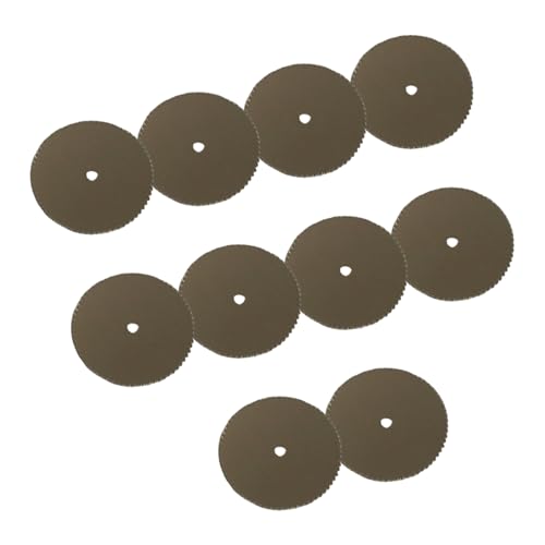 10-teiliges Edelstahl-Kreissägenschneider-Set, 16/18/22/25/32 mm, Holzbearbeitungs-Trennscheiben für Holzbearbeitung, Drehwerkzeug von XINYIN