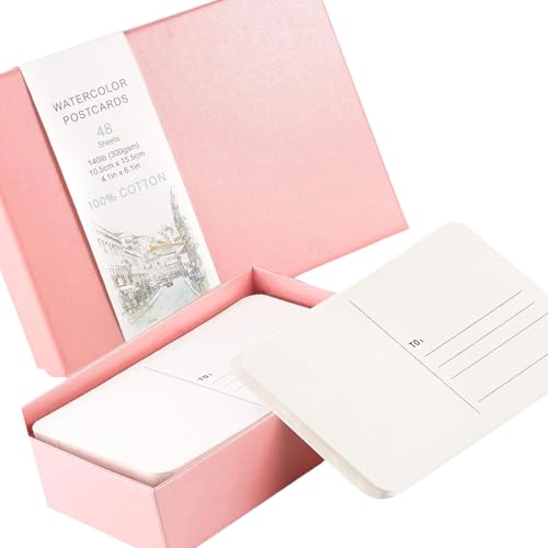 20 Blatt weißes Aquarellpapier-Set Aquarellpapier für Schüler Erwachsene Künstler Zeichnen Malbedarf Postkarten 20 Blatt weißes Aquarellpapier-Set Aquarellpapier für Schüler Erwachsene Künstler Zeichnen Malbedarf Postkarten von XINYIN