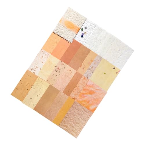 26 Blatt strukturiertes Scrapbooking-Papier mit 5 Knöpfen Ästhetisches Dekorpapier für Scrapbooking Journal Fotoalbum 26 Blatt strukturiertes Scrapbooking-Papier mit 5 Knöpfen Ästhetisches Dekorpapier für Scrapbooking Journal Fotoalbum von XINYIN