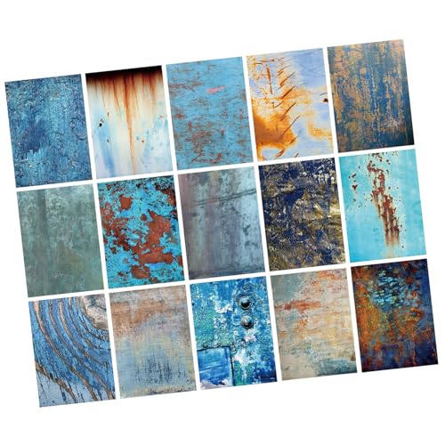 30 Stück Antique Scrapbooking Papier 10 x 14 cm Dekoration Hintergrund für Zeitung Handwerk Foto Album Verpackung Journal von XINYIN