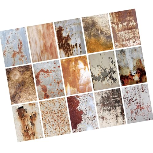 30 Stück Antique Scrapbooking Papier 10 x 14 cm Dekoration Hintergrund für Zeitung Handwerk Foto Album Verpackung Journal von XINYIN