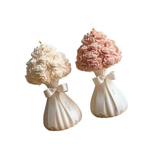 3D-Rosenstrauß-Silikonformen, Blumenformen, Ornament, Epoxidharz, Gipsformen zur Herstellung von XINYIN