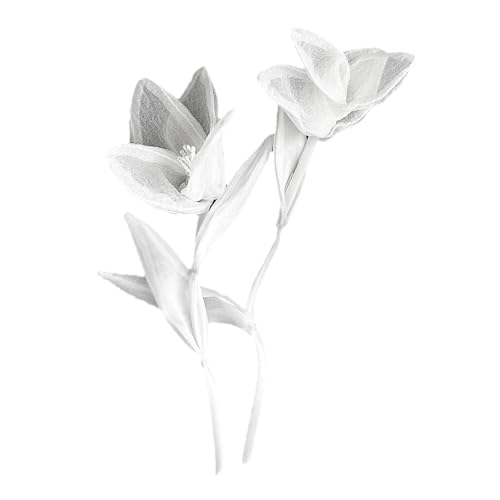 3D-Stoffblumen-Applikation für Kleid, Pullover, Kostüm, Dekoration, zum Aufnähen, für Handarbeit, Projekte, Kleidung, Dekorationen von XINYIN