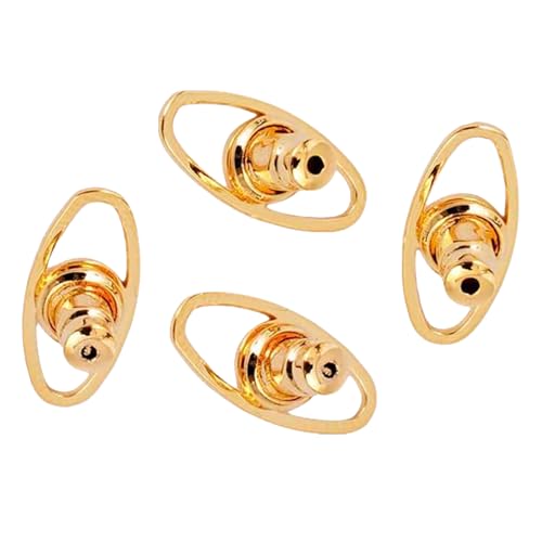4 x Ohrring-Verschlüsse für hängende Ohren, Ohrring-Verschlüsse, bequemes Ohr-Accessoire, Schmuck-Zubehör 4 x Ohrring-Verschlüsse für hängende Ohren, Ohrring-Verschlüsse, bequemes Ohr-Accessoire, Schmuck-Zubehör von XINYIN