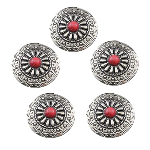 5 Stück 25 mm Blumenknöpfe Imitation Türkis Knopf Hochzeit Knöpfe Kleidung Knopf für Handwerk Dekoration 5 Stück 25 mm Blumenknöpfe Imitation Türkis Knopf Hochzeit Knöpfe Kleidung Knopf für Handwerk Dekoration von XINYIN