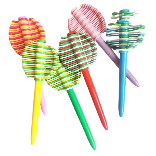 6 lustige Kugelschreiber, Drehbewegung, glattes Schreiben, für Kinder, Studenten, Erwachsene, Geistesarbeiter 6 lustige Kugelschreiber, Drehbewegung, glattes Schreiben, für Kinder, Studenten, Erwachsene, Geistesarbeiter von XINYIN
