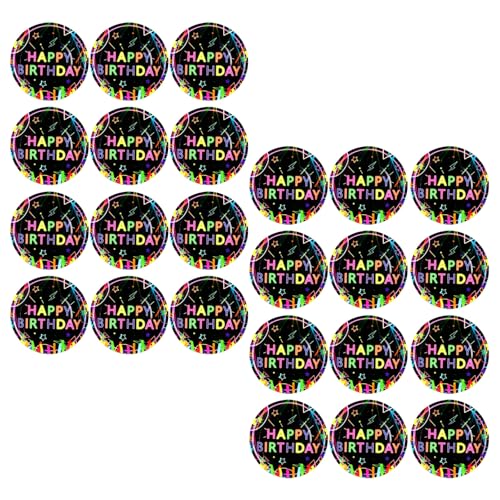 Creative Glowing Tableware Disposables Plates/Cups/Napkin/Tablecloth Dinnerware Set Happy Birthday Party Decoration Creative Glowing Tableware Disposables Plates/Cups/Napkin/Tablecloth Dinnerware Set Happy Birthday Party Decoration von XINYIN