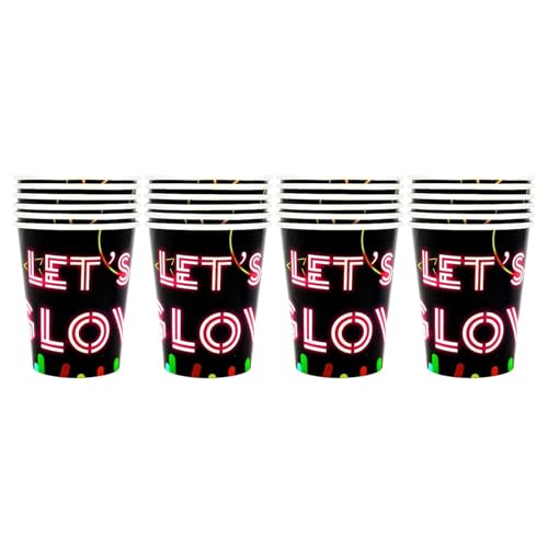 Creative Glowing Tableware Disposables Plates/Cups/Napkin/Tablecloth Dinnerware Set Happy Birthday Party Decoration Creative Glowing Tableware Disposables Plates/Cups/Napkin/Tablecloth Dinnerware Set Happy Birthday Party Decoration von XINYIN