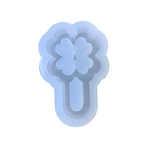 Flexible Epoxidharz-Form, Kleeblatt-Zubehör, Formen, Schmuck, Ornament, flexible Silikonformen für Kunstunterricht von XINYIN