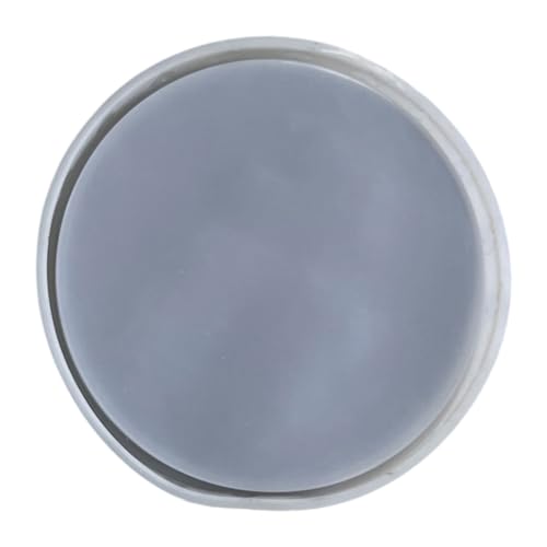 Flexible Silikonform für Herz-Druckschale, Epoxidharz, runde Form, kreatives Aufbewahrungsplatten-Zubehör von XINYIN