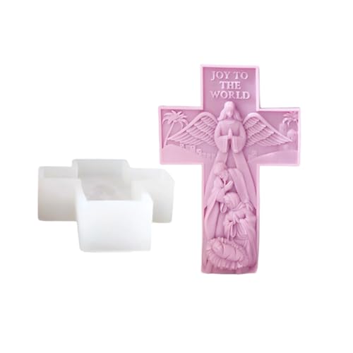 Handgefertigte religiöse Silikonformen aus Epoxidharz, Schmuckform, handgefertigtes Kunstharz, Kunstbedarf, Silikonformen zum Backen von XINYIN