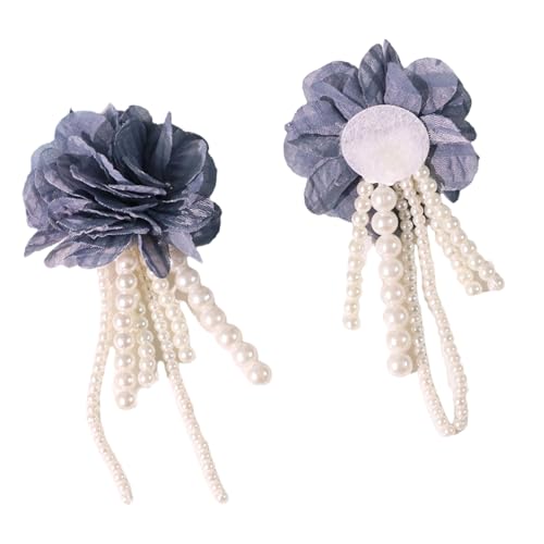 Kunstvolle Applikation mit Perlen und Blumen, für Haarspangen, Kleidung, Hut, Nähen, Brosche, Schal, Hochzeitskleid, Dekor, Zubehör von XINYIN