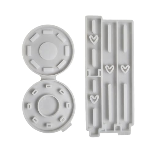 Rechteckiges Epoxidharz-Formen-Set, vielseitiges Harzgussform-Set für Halter, Lichter, Charm, Heimdekoration Rechteckiges Epoxidharz-Formen-Set, vielseitiges Harzgussform-Set für Halter, Lichter, Charm, Heimdekoration von XINYIN