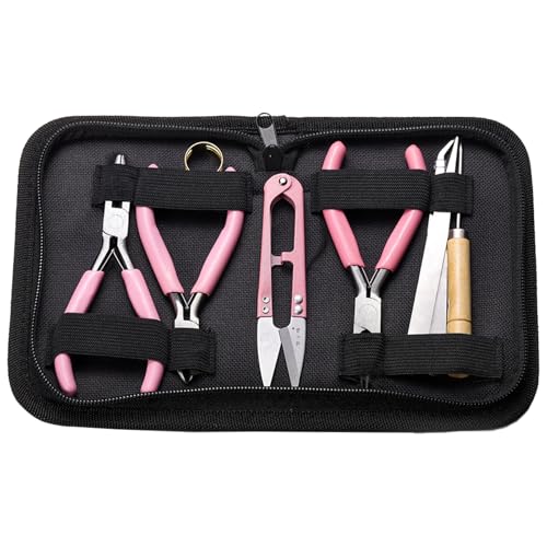 Schmuck-Creation-Werkzeugset mit Zange, Pinzette, Schmuckwerkzeug-Set zum Entwerfen und Zusammenbauen von schönen Accessoires von XINYIN
