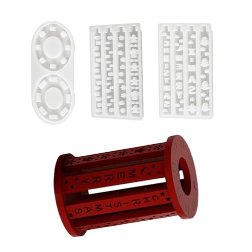 Silikon-Teelichthalter mit Weihnachtsmotiven, Silikon-Kerzenständer-Formen für Epoxidharz-Ständer, Teelichthalter von XINYIN