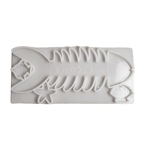 Silikonform-Set für die Herstellung von Fischgrätenform mit Fenster, stabile Seife und Epoxidharz-Formen zum Basteln Silikonform-Set für die Herstellung von Fischgrätenform mit Fenster, stabile Seife und Epoxidharz-Formen zum Basteln von XINYIN