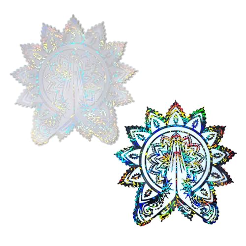 Wiederverwendbare Lotuspalmen-Wanddekoration, holografische Epoxidharz-Form für Zuhause und Büro, Dekoration, Basteln von XINYIN