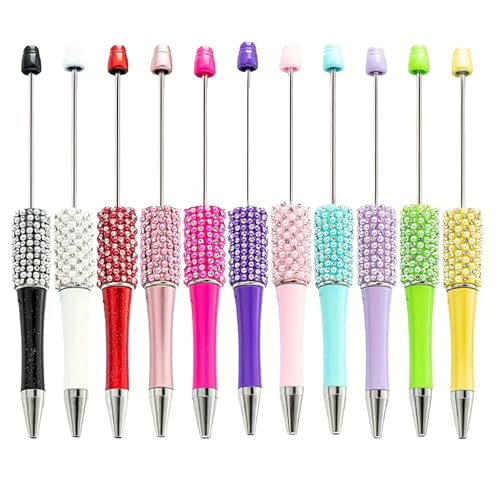 XINYIN 11 x Strass-Stift, glattes Schreiben, Perlenstift, Perlenstift, Kugelschreiber, Neuheit, Schreibwarenbedarf XINYIN 11 x Strass-Stift, glattes Schreiben, Perlenstift, Perlenstift, Kugelschreiber, Neuheit, Schreibwarenbedarf von XINYIN