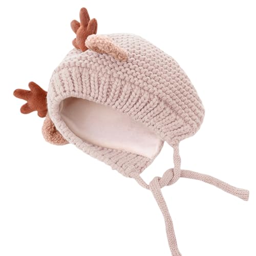 XINYIN Gestrickte Weihnachtsmützen mit weißem Futter für Feiertagsfeiern, Weihnachtsmann-Kopfbedeckung, Neujahrsparty, Cosplay-Zubehör XINYIN Gestrickte Weihnachtsmützen mit weißem Futter für Feiertagsfeiern, Weihnachtsmann-Kopfbedeckung, Neujahrsparty, Cosplay-Zubehör von XINYIN