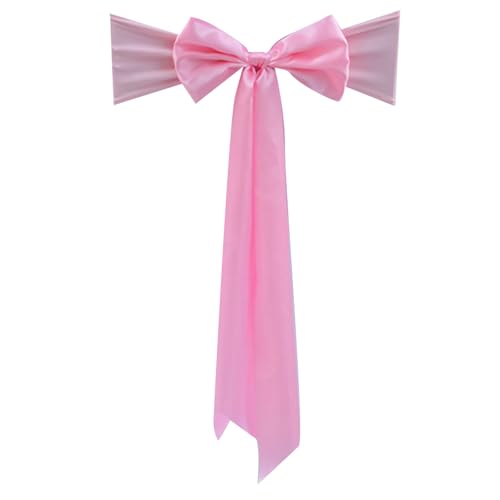 XINYIN Hochzeitsstuhl-Rückenlehne, Dekoration, Band mit langem Schwanz, für Hochzeiten, Partys, Bankette, Dekorationen, 1/6 Stück Stuhlschärpen XINYIN Hochzeitsstuhl-Rückenlehne, Dekoration, Band mit langem Schwanz, für Hochzeiten, Partys, Bankette, Dekorationen, 1/6 Stück Stuhlschärpen von XINYIN