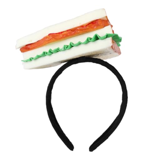 XINYIN Lustiger Cheeseburger-Haarreif, einzigartige Kopfbedeckung, schöne Stile, Stirnbänder für Schulveranstaltungen und Geburtstagsfeiern XINYIN Lustiger Cheeseburger-Haarreif, einzigartige Kopfbedeckung, schöne Stile, Stirnbänder für Schulveranstaltungen und Geburtstagsfeiern von XINYIN