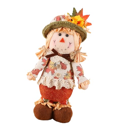 XINYIN Praktische Polyester-Figuren mit bunten Ahornblättern, tragbares Geschenk für Erntedankfest von XINYIN