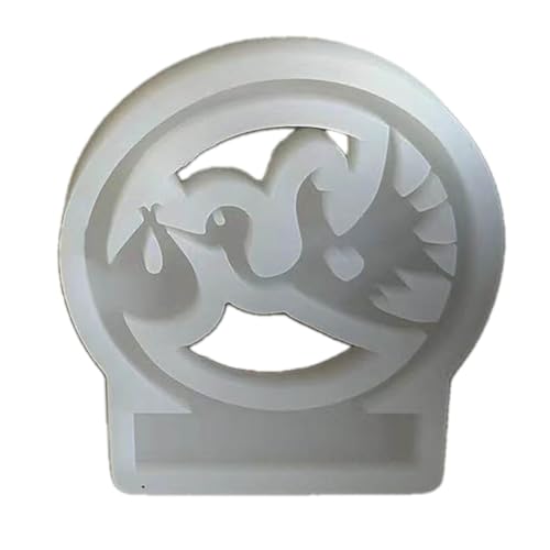XINgjyxzk Vogelharz-Formen zur Herstellung von Teelichthaltern, Stecker-Dekorationen, Vogelförmige Silikonformen für Gips-Dekorationen von XINgjyxzk