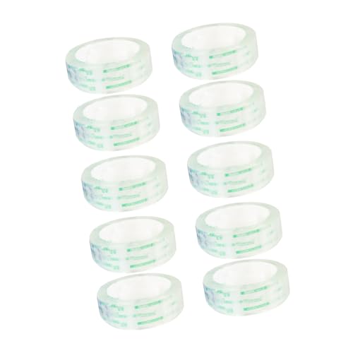 6/8/10/12 Stück transparentes Klebeband für Klebebandabroller, Verpackung, transparente Verpackung für Umzüge und Kunsthandwerk von XITEA