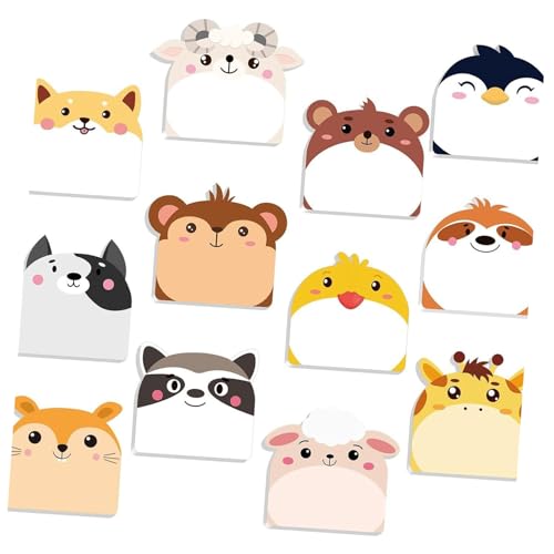 Cartoon-Notizpapier, 360 Blatt, Haftnotizen, Taschennotizen, Notizblock, kleine Notizblöcke zum Schreiben, Journaling, Notizen, Klassenzimmer, Notizen, Zubehör Cartoon-Notizpapier, 360 Blatt, Haftnotizen, Taschennotizen, Notizblock, kleine Notizblöcke zum Schreiben, Journaling, Notizen, Klassenzimmer, Notizen, Zubehör von XITEA