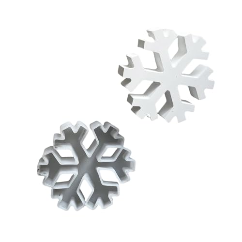 Flexible Silikonform für Weihnachtsdekoration, Schneeflockenform, Dekoration, Gipsformen, Schmuckherstellung Flexible Silikonform für Weihnachtsdekoration, Schneeflockenform, Dekoration, Gipsformen, Schmuckherstellung von XITEA