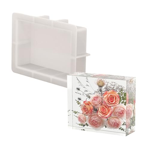 Große Form aus Silikonharz, handgefertigte Buchstützen, Blumenerhaltung, geeignet für Heimbüros, Dekorationen und Geschenke Große Form aus Silikonharz, handgefertigte Buchstützen, Blumenerhaltung, geeignet für Heimbüros, Dekorationen und Geschenke von XITEA