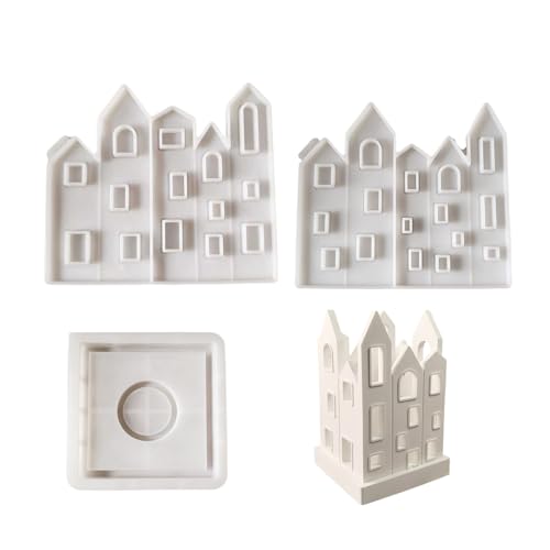 Modisches Haus, stabiles Silikon-Schlüsselanhänger-Form-Set, Bastelbedarf, Epoxidharz, Buchstaben-Anhänger zum Personalisieren von Schmuck Modisches Haus, stabiles Silikon-Schlüsselanhänger-Form-Set, Bastelbedarf, Epoxidharz, Buchstaben-Anhänger zum Personalisieren von Schmuck von XITEA