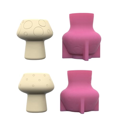 Praktische Pilz-Blumentöpfe, stabile Silikonform, Zement, Gips, Bastelzubehör für Garten und Innendekoration Praktische Pilz-Blumentöpfe, stabile Silikonform, Zement, Gips, Bastelzubehör für Garten und Innendekoration von XITEA