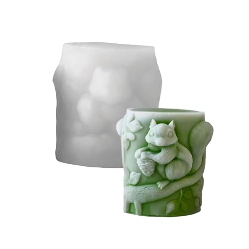 Praktische stabile Silikonform Zubehör für Kerzenhalter, tragbar für handgefertigte Geschenke und Heimakzent von XITEA