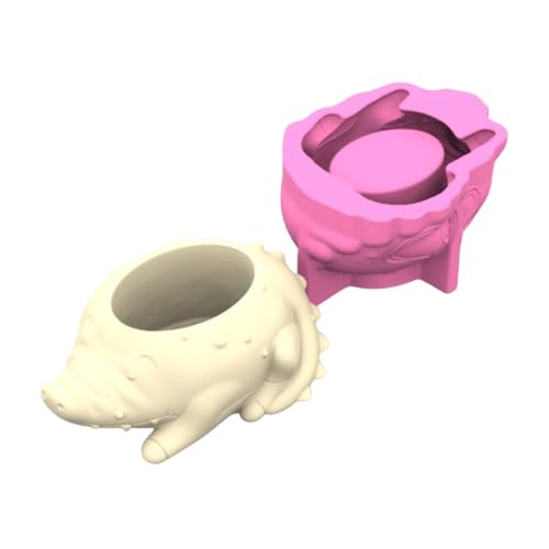 Silikonform für Pflanzgefäß, Alligatorform, Stifthalter, Kunstform, geeignet für Beton- und Epoxidharz-Bastelarbeiten Silikonform für Pflanzgefäß, Alligatorform, Stifthalter, Kunstform, geeignet für Beton- und Epoxidharz-Bastelarbeiten von XITEA