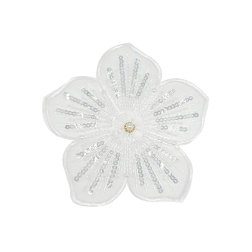 Stoff-Blumen-Applikation, Reparatur, Flicken, Blume, handgefertigte Applikation für einzigartige Stile in Bühnenkostümen und Freizeitkleidung Stoff-Blumen-Applikation, Reparatur, Flicken, Blume, handgefertigte Applikation für einzigartige Stile in Bühnenkostümen und Freizeitkleidung von XITEA