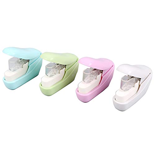 Wiederverwendbarer Heftklammerloser Hefter Müheloses Heftpapier Kapazität 8 Blatt Taschenformat für Büro Damen Herren Schule Student Wiederverwendbarer Heftklammerloser Hefter Müheloses Heftpapier Kapazität 8 Blatt Taschenformat für Büro Damen Herren Schule Student von XITEA